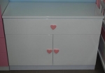 White Gloss Chest of Drawers