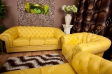 Leather Sofa Set Chesterfield 3+2+1 #333_7