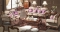 Wooden Living Room Set. 3+2+1 (DM-820) series DM-800